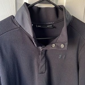UA sweaterfleece Snap mock pullover